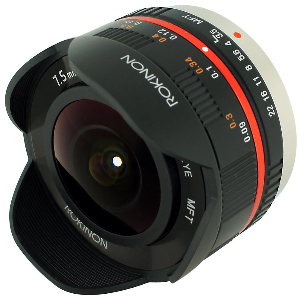 7.5mm 1:3.5 UMC Fisheye CS, MILC, Obiettivo ampio, 7,5 mm (0.295") , Olympus PEN, Olympus, Panasonic, Nero - Foto 2